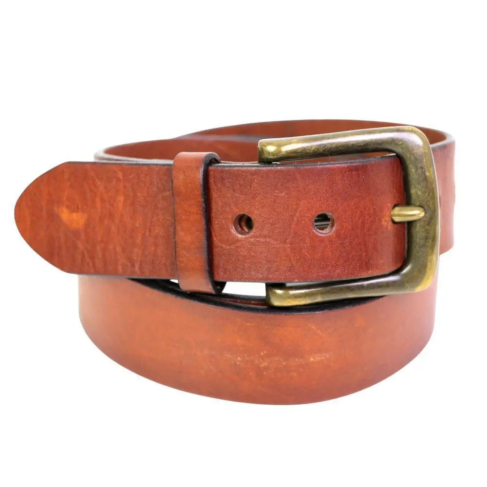Levi's SADDLE BROWN REAL LEATHER 1 3/8